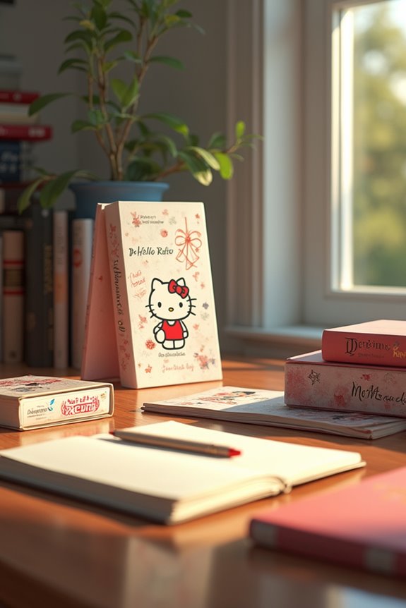 adorable hello kitty stationery collection