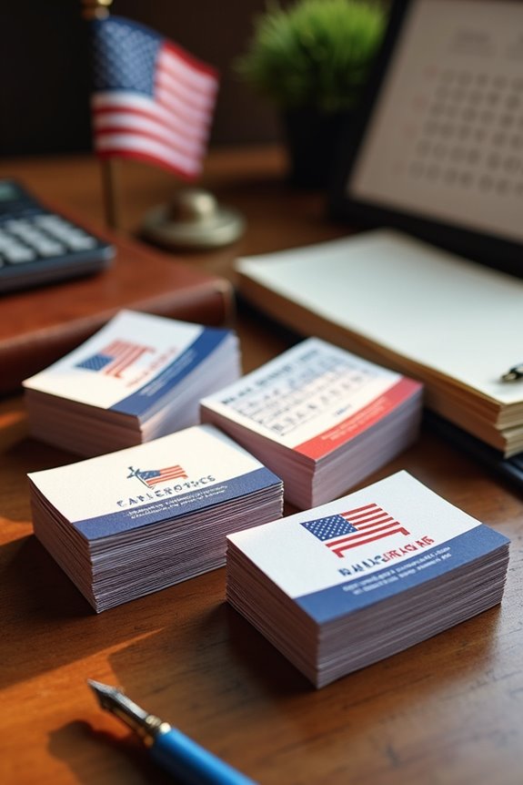 affordable campaign business cards