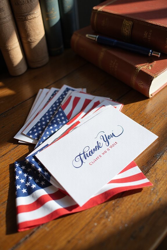 bulk political thank you