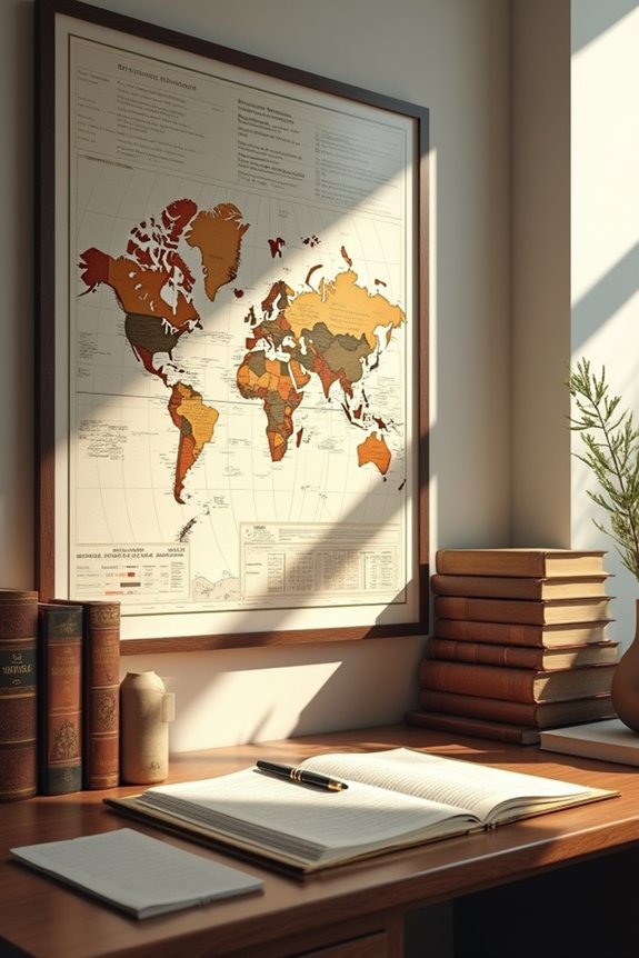 choosing a political map