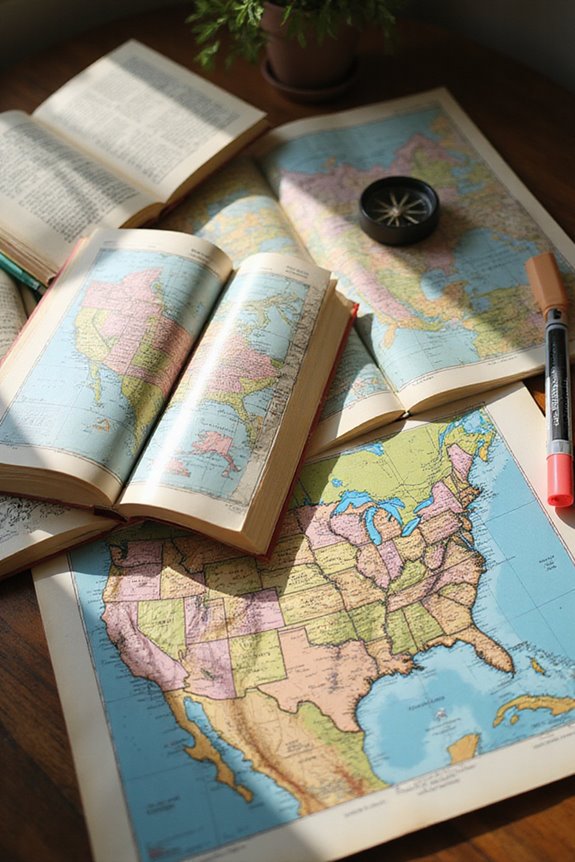 choosing a political map