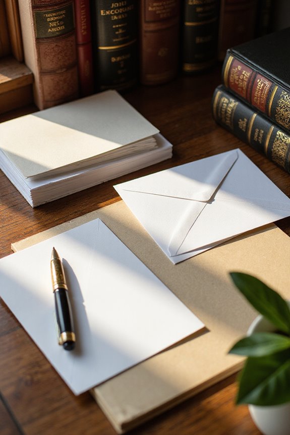 choosing stationery card essentials
