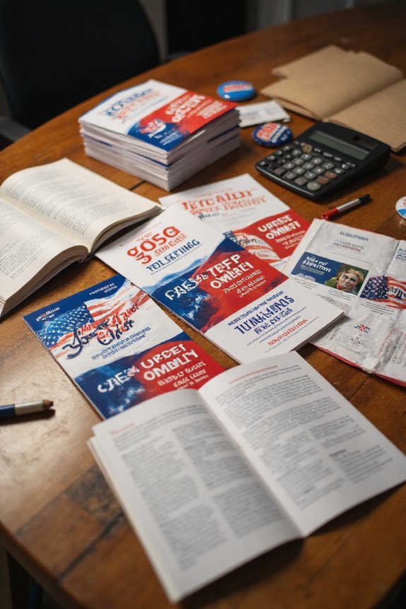 cost effective campaign materials