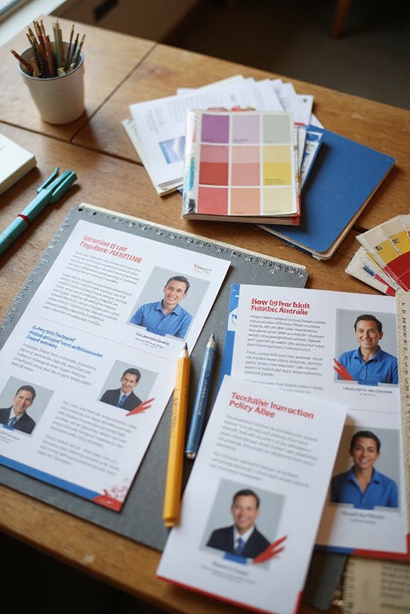 effective political brochure elements