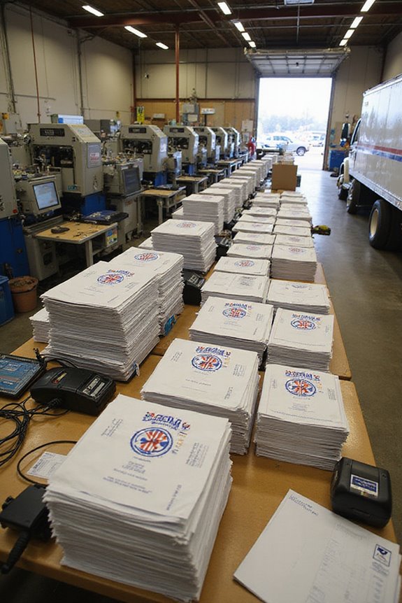 election bulk mailing logistics