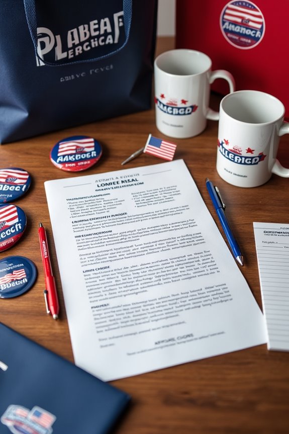 engaging voters through giveaways