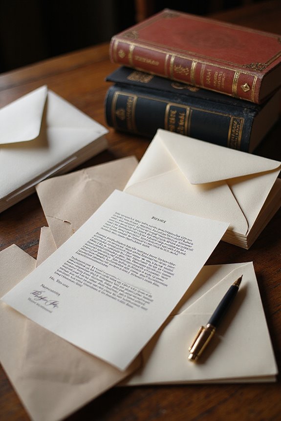 personalized stationery selection factors