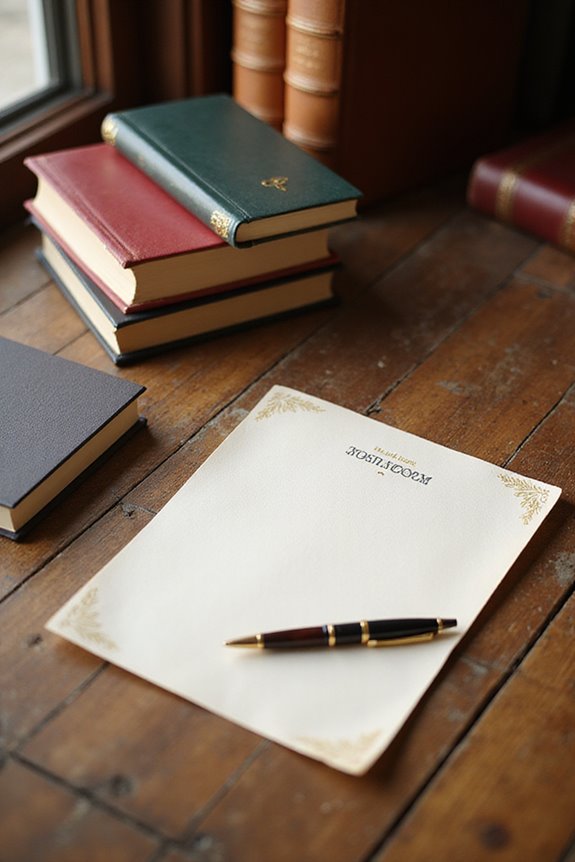 personalized stationery selection factors
