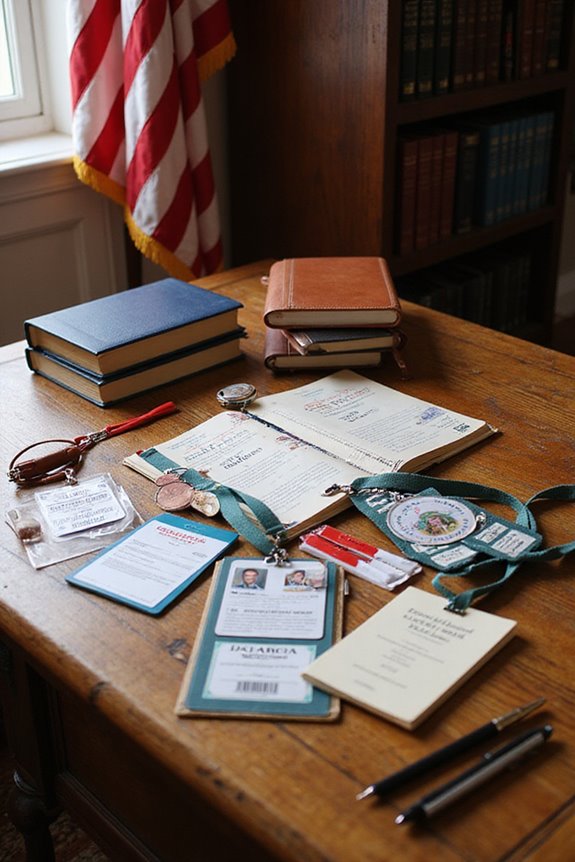 political access credentials required
