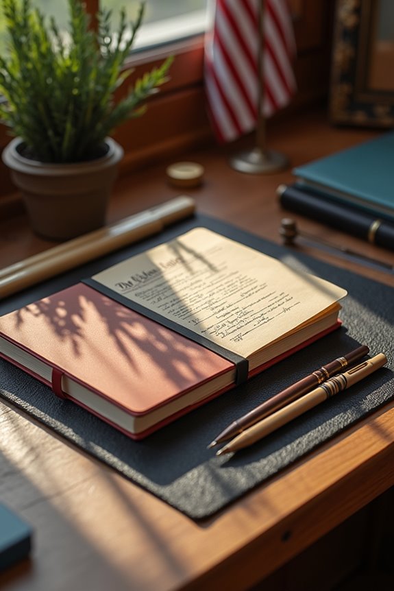 stylish stationery desk sets