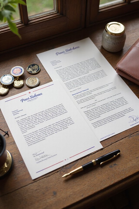 tailored political letterhead customization