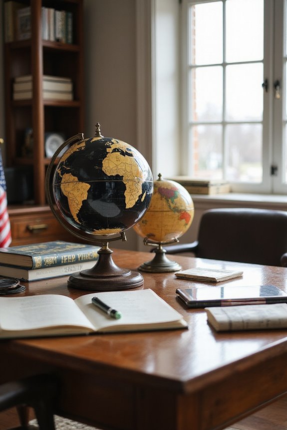 top political globes 2025