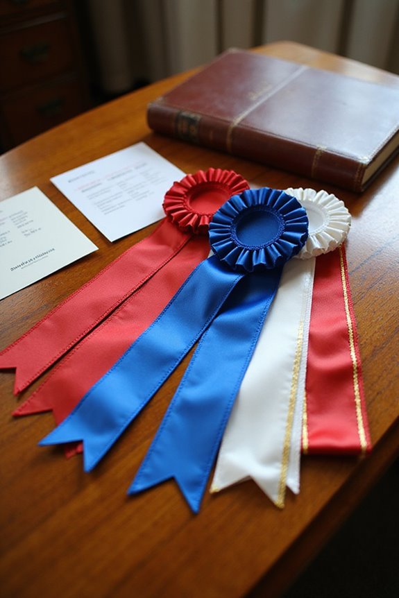 types and sizes of ribbons